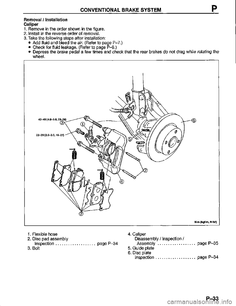 MAZDA MX-3 1995  Workshop Manual 