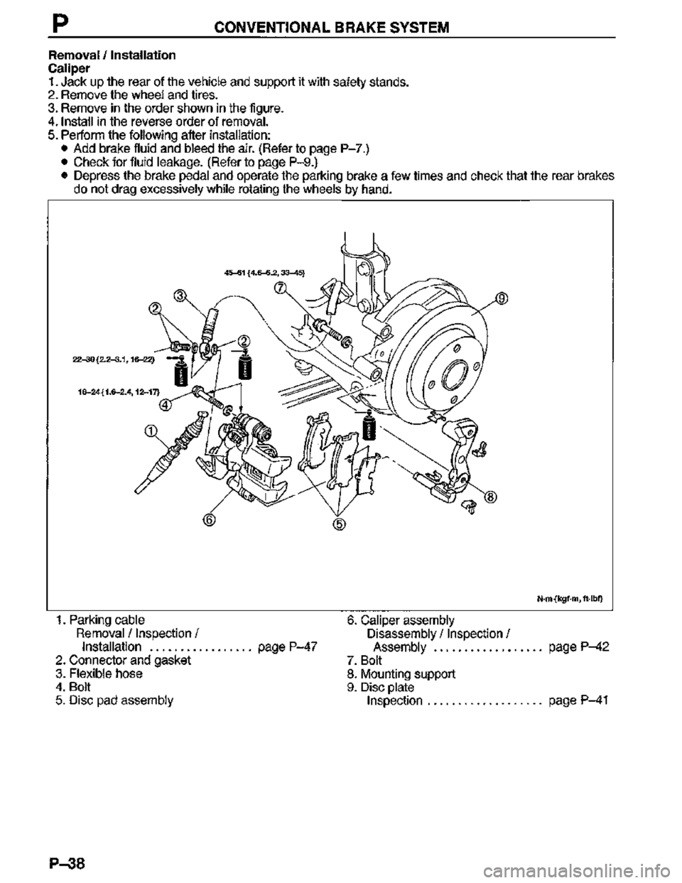 MAZDA MX-3 1995  Workshop Manual 