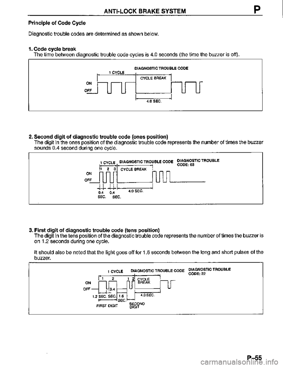 MAZDA MX-3 1995  Workshop Manual 