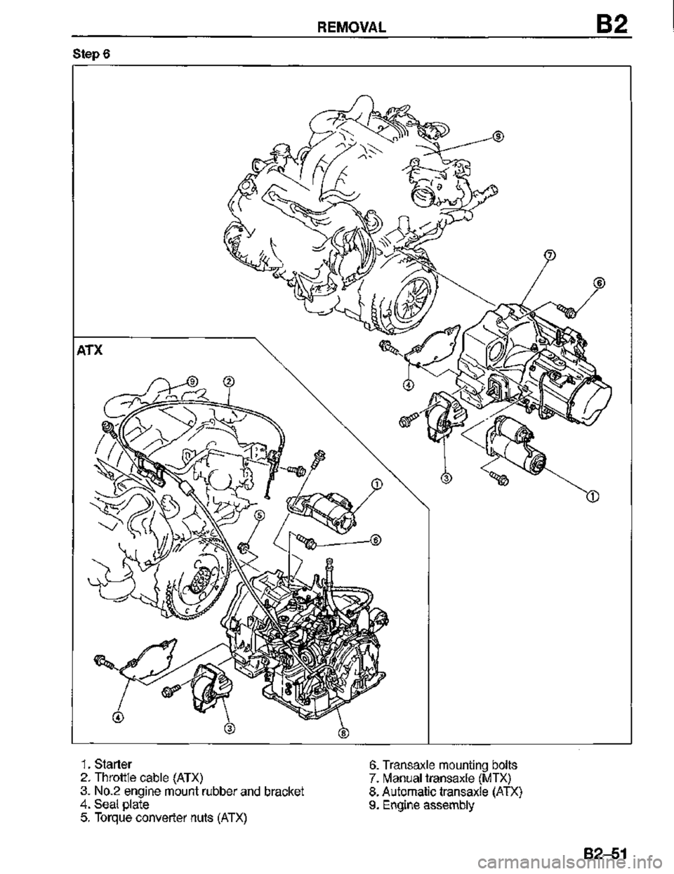 MAZDA MX-3 1995  Workshop Manual 