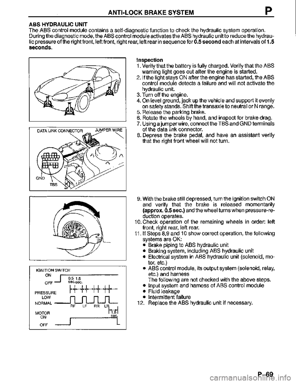 MAZDA MX-3 1995  Workshop Manual 
