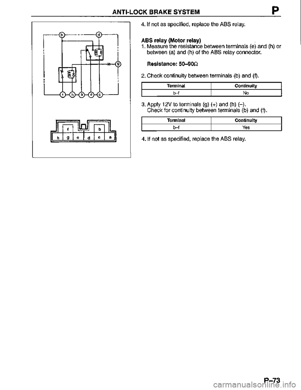 MAZDA MX-3 1995  Workshop Manual 