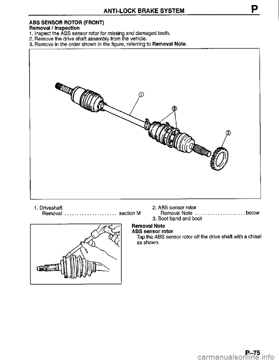 MAZDA MX-3 1995  Workshop Manual 