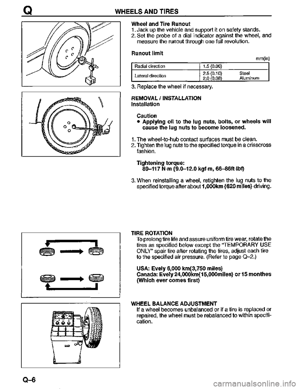 MAZDA MX-3 1995  Workshop Manual 