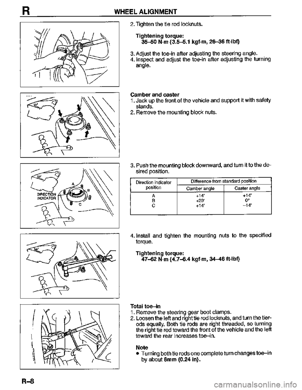 MAZDA MX-3 1995  Workshop Manual 