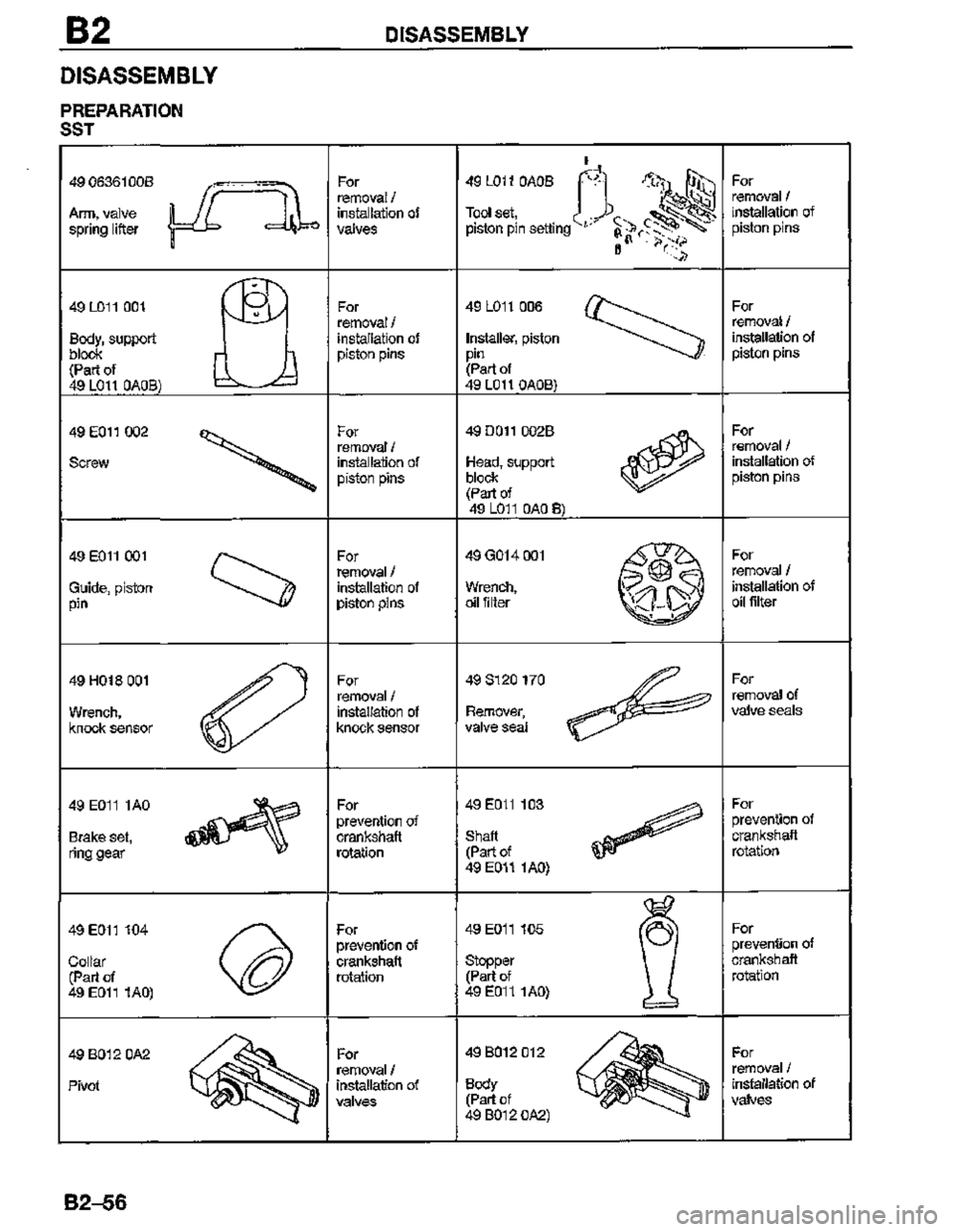MAZDA MX-3 1995  Workshop Manual 