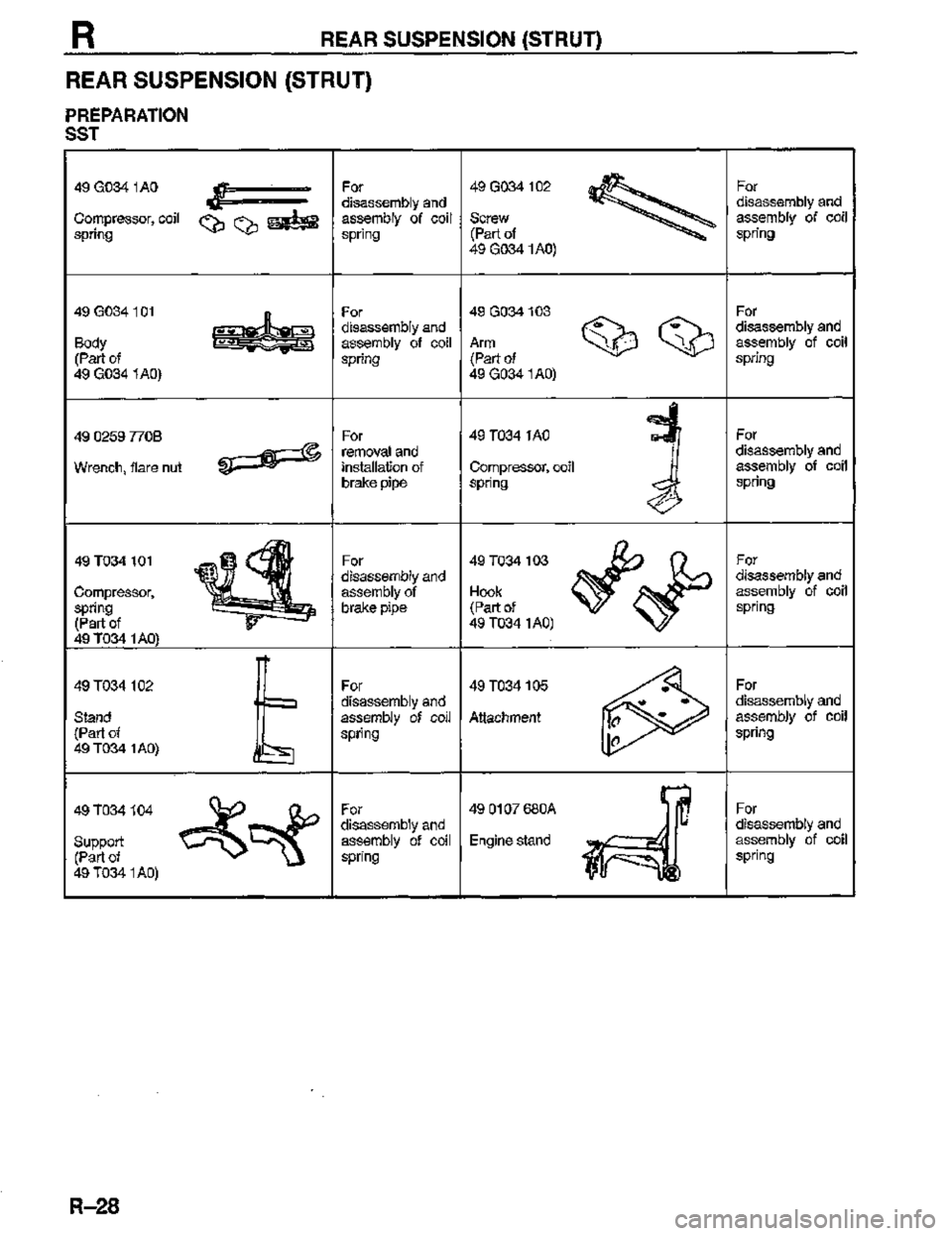 MAZDA MX-3 1995  Workshop Manual 