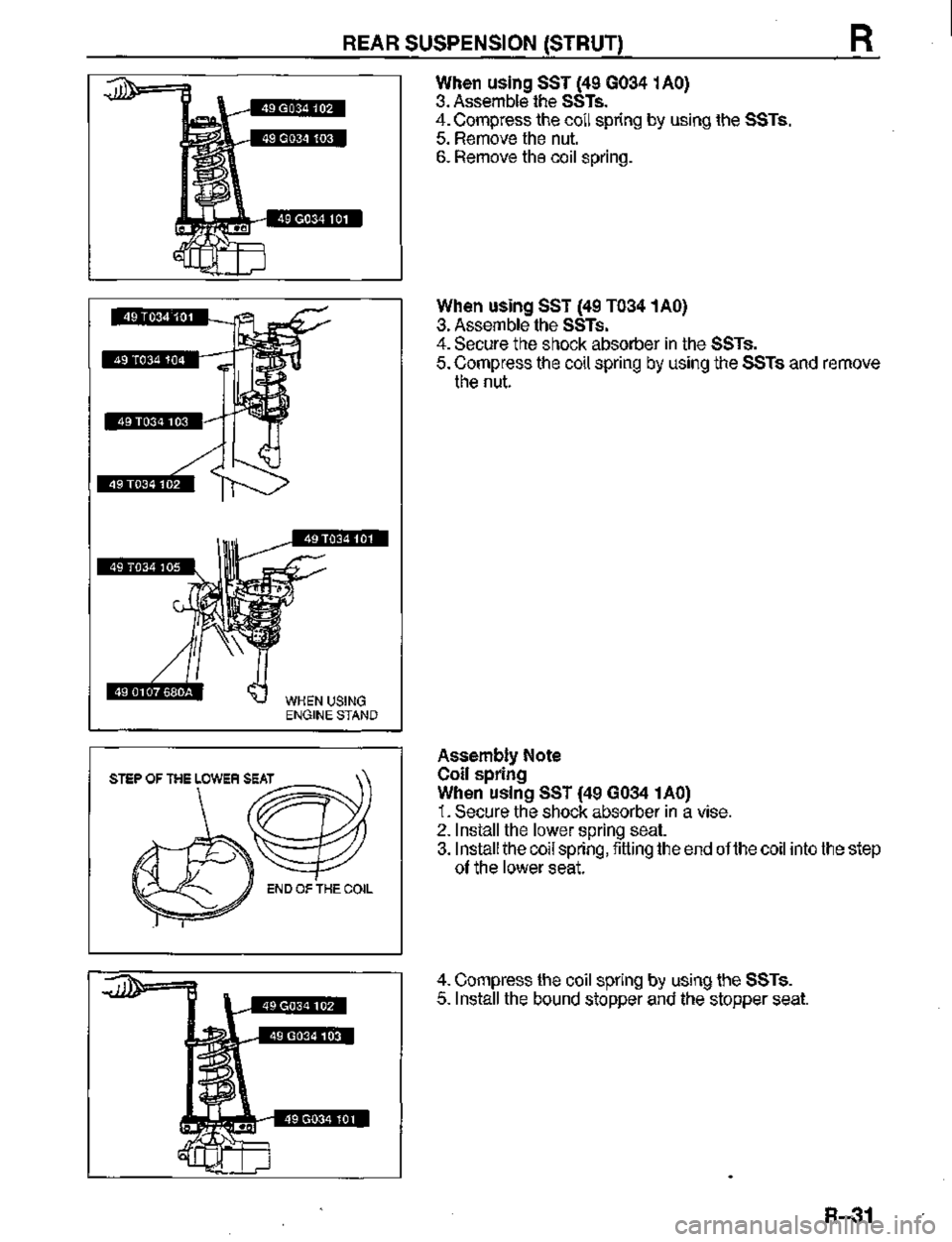 MAZDA MX-3 1995  Workshop Manual 