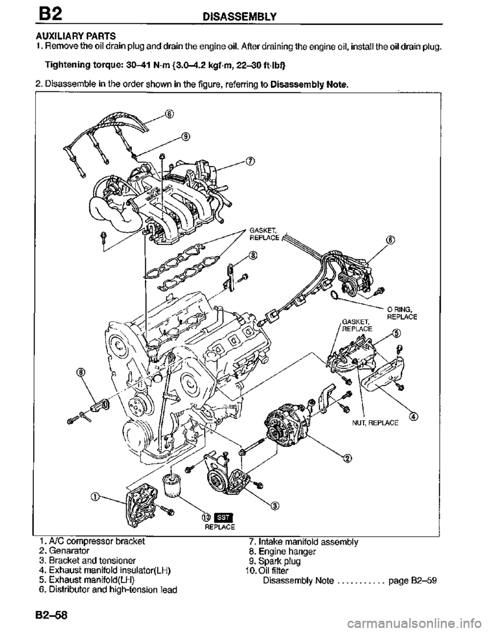 MAZDA MX-3 1995  Workshop Manual 
