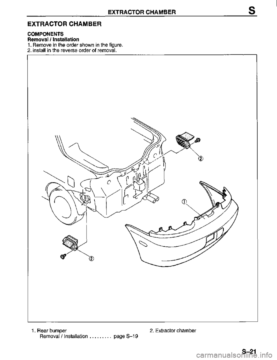 MAZDA MX-3 1995  Workshop Manual 