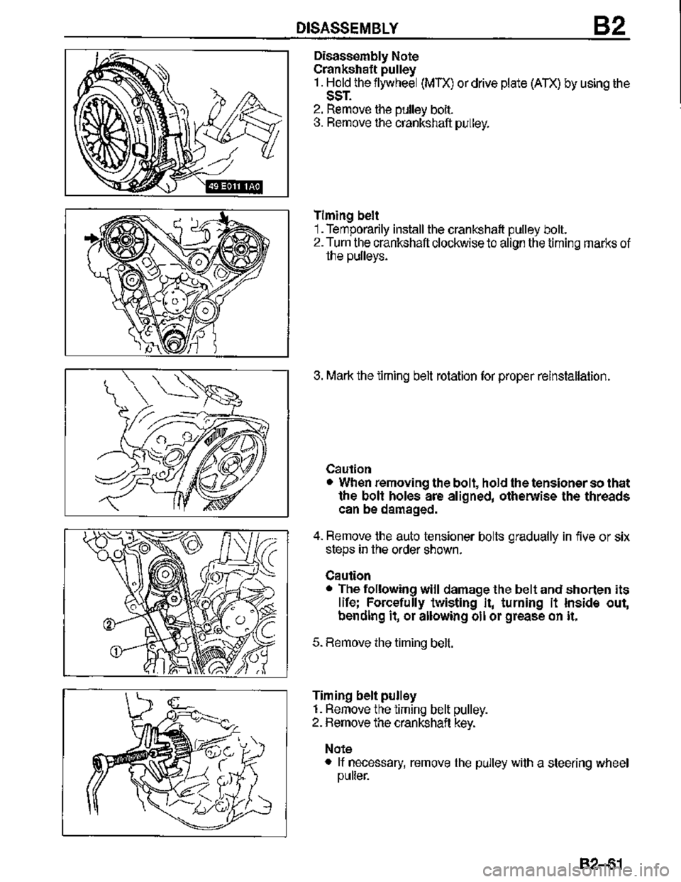 MAZDA MX-3 1995  Workshop Manual 