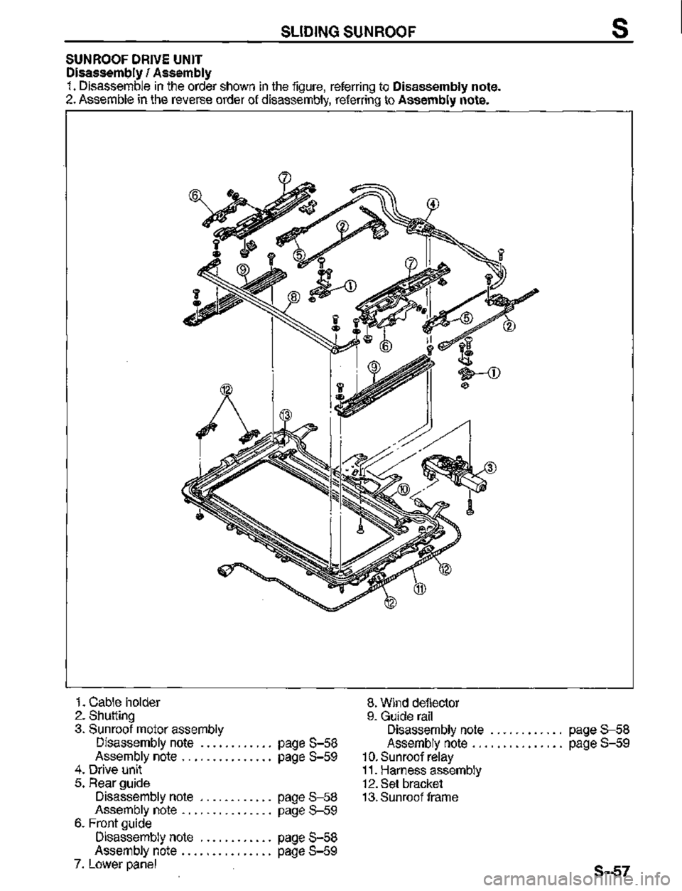 MAZDA MX-3 1995  Workshop Manual 