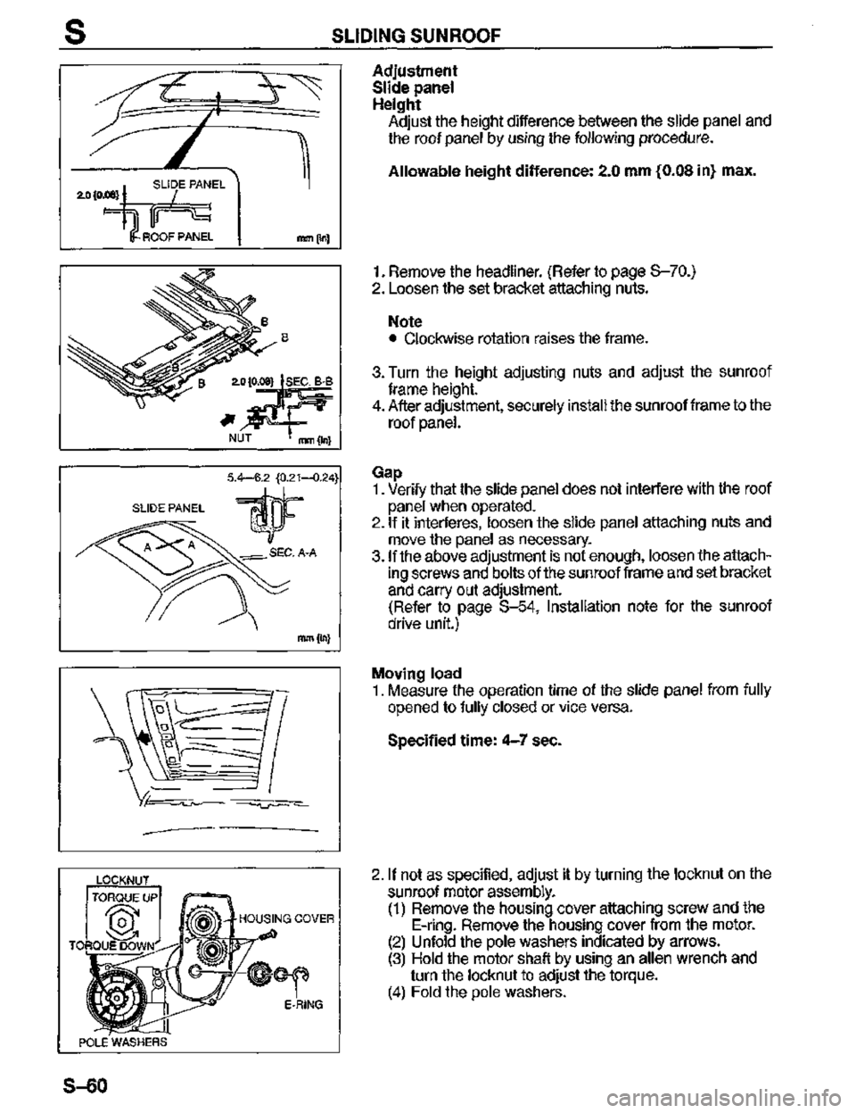 MAZDA MX-3 1995  Workshop Manual 