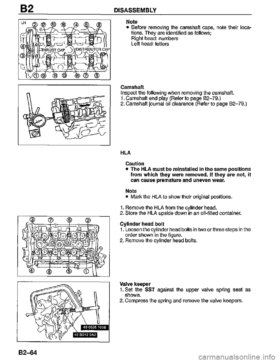 MAZDA MX-3 1995  Workshop Manual 