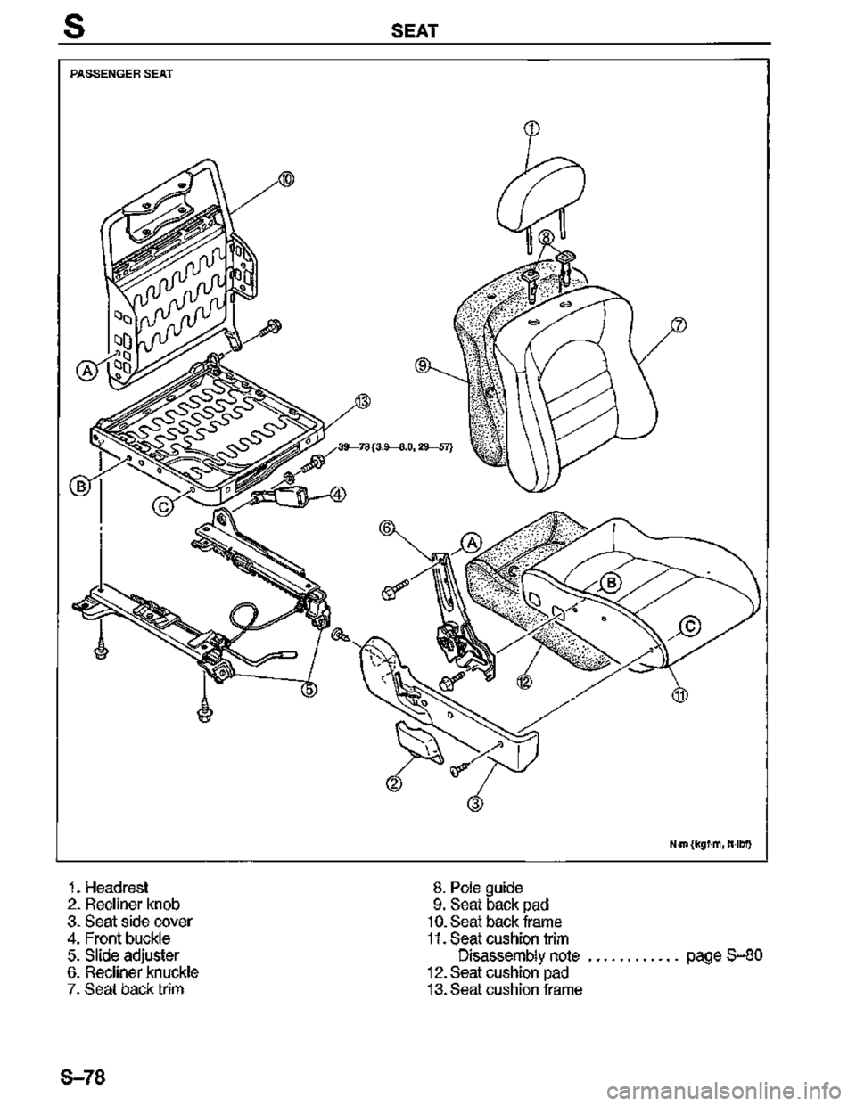 MAZDA MX-3 1995  Workshop Manual 