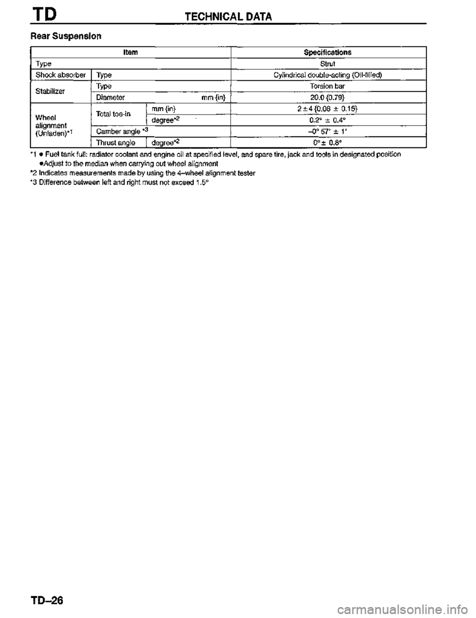 MAZDA MX-3 1995  Workshop Manual 