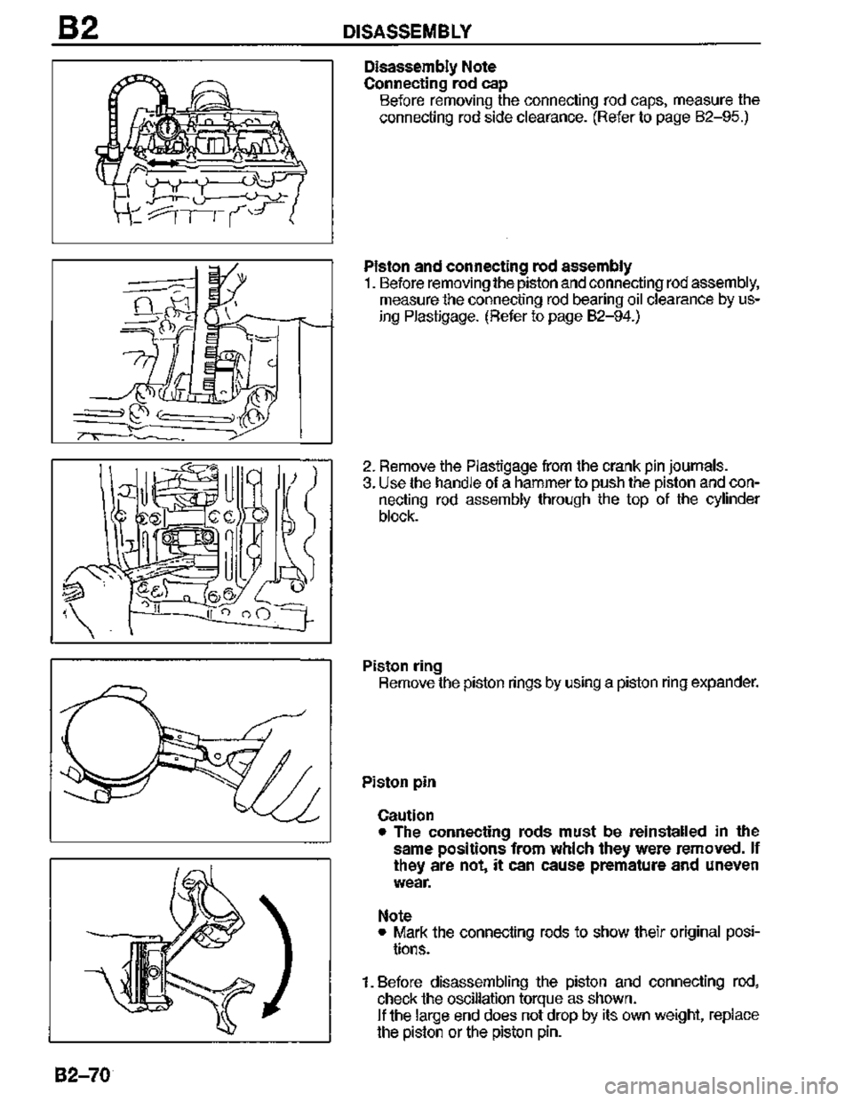 MAZDA MX-3 1995  Workshop Manual 