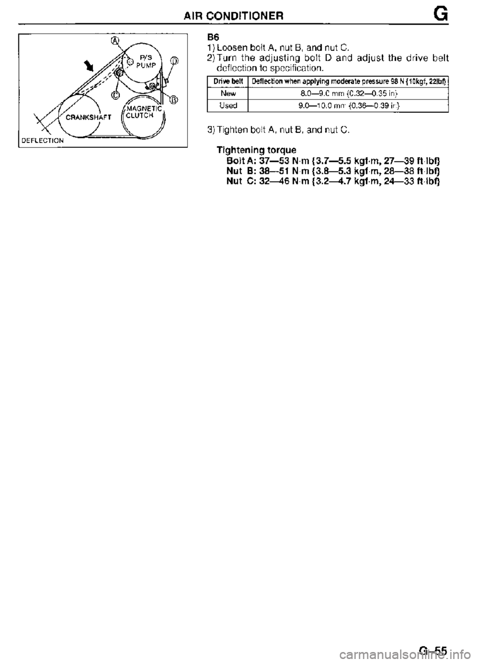 MAZDA MX-3 1995  Workshop Manual 