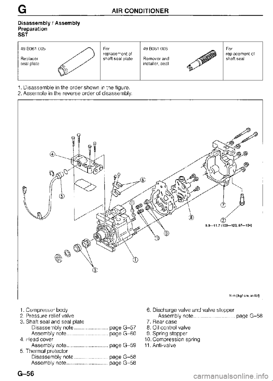 MAZDA MX-3 1995  Workshop Manual 