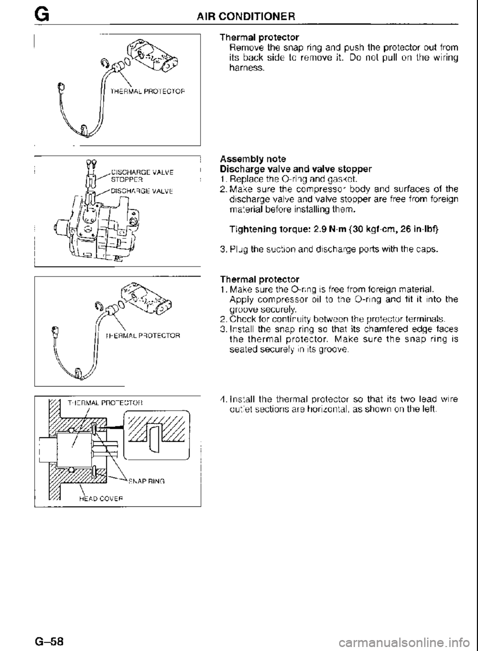 MAZDA MX-3 1995  Workshop Manual 