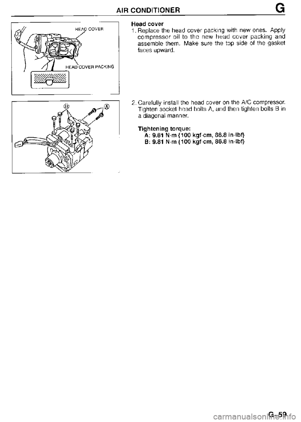 MAZDA MX-3 1995  Workshop Manual 