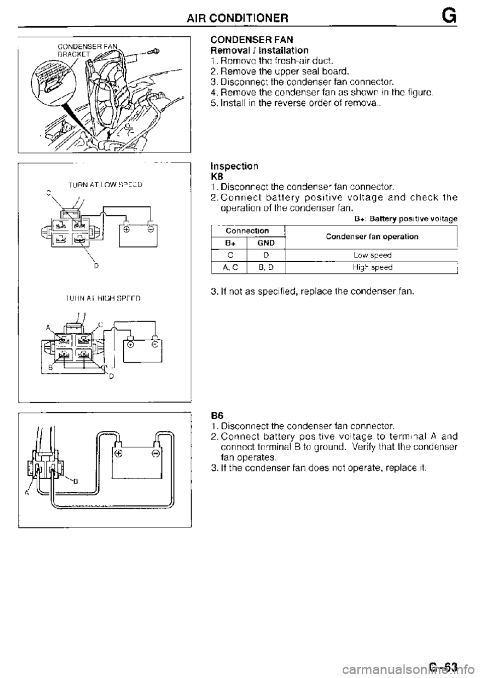 MAZDA MX-3 1995  Workshop Manual 