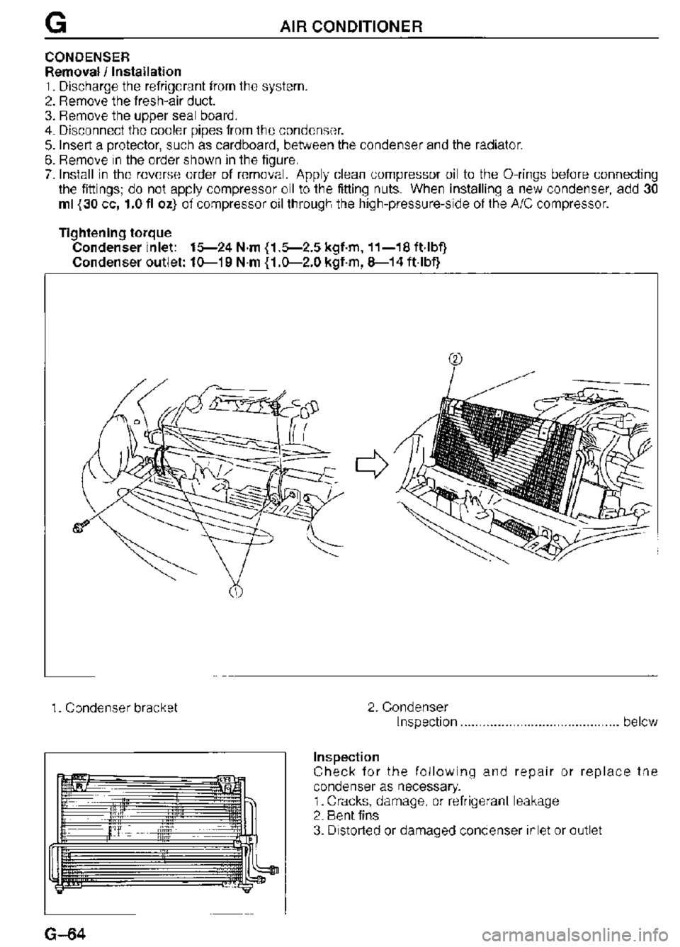 MAZDA MX-3 1995  Workshop Manual 