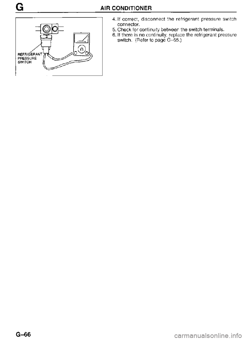 MAZDA MX-3 1995  Workshop Manual 