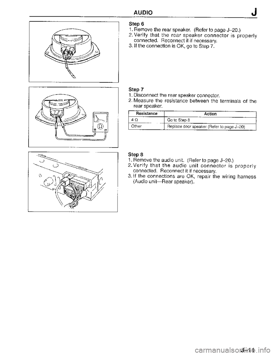 MAZDA MX-3 1995  Workshop Manual 