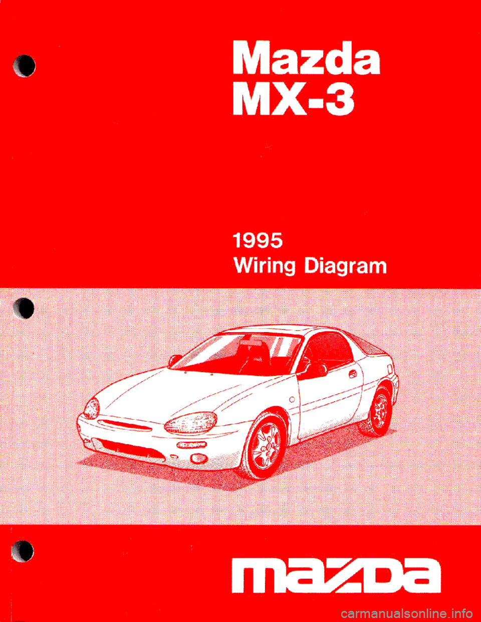 MAZDA MX-3 1995  Workshop Manual 