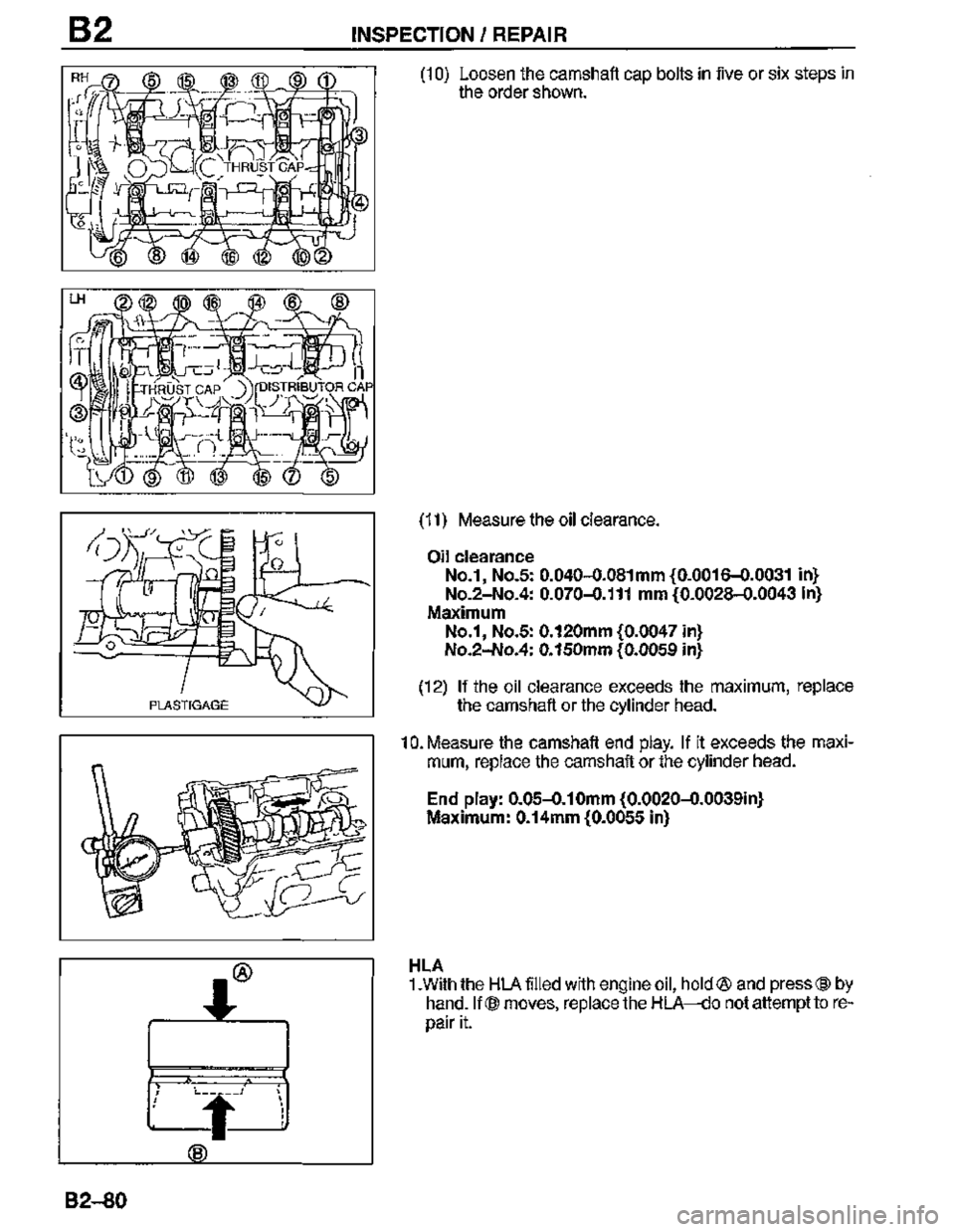MAZDA MX-3 1995  Workshop Manual 