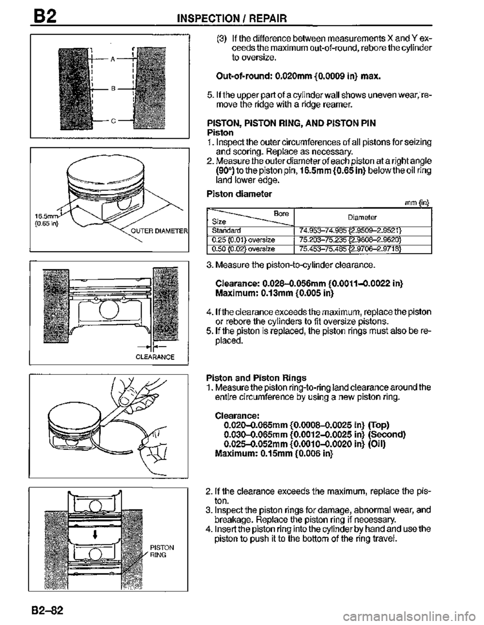 MAZDA MX-3 1995  Workshop Manual 