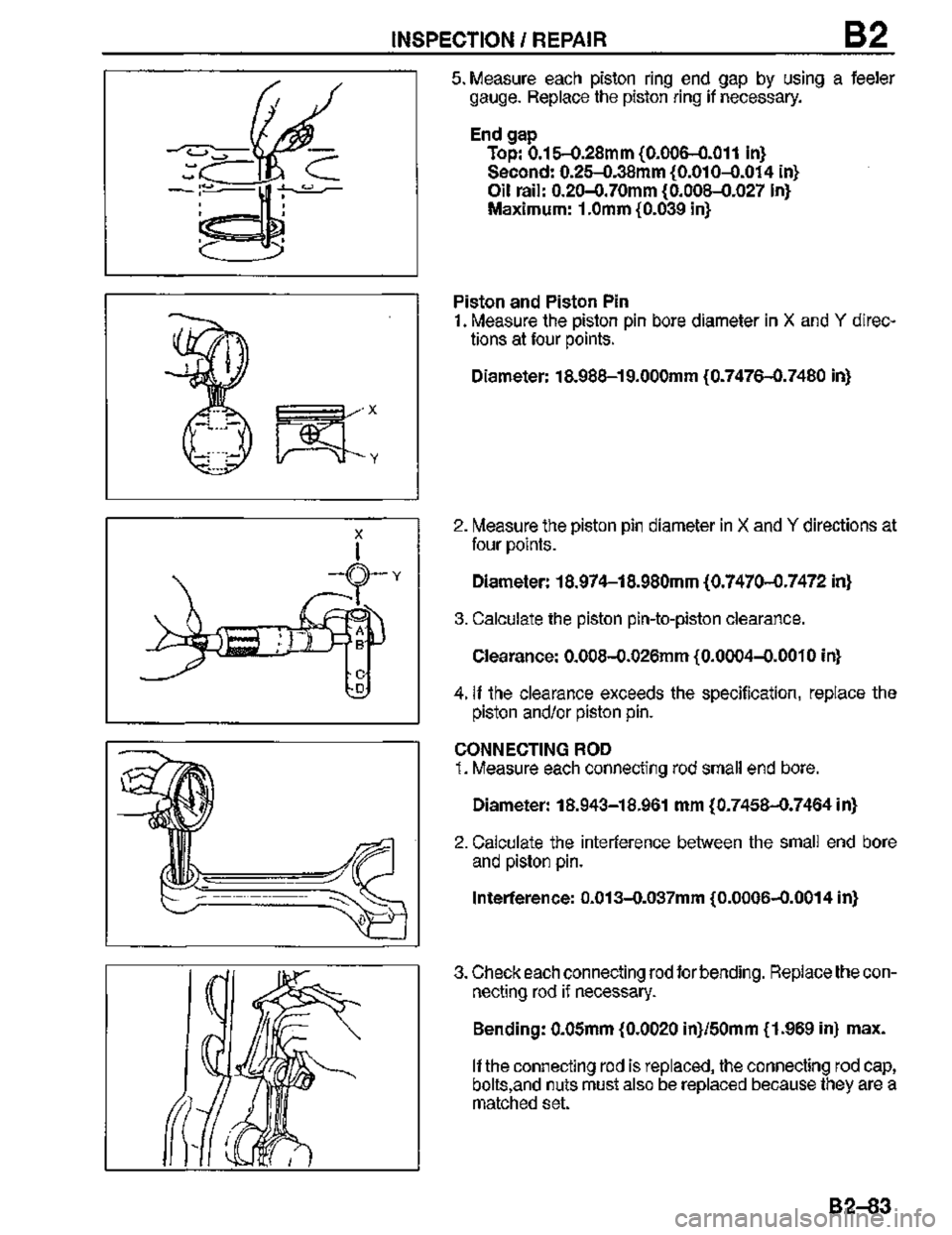 MAZDA MX-3 1995  Workshop Manual 