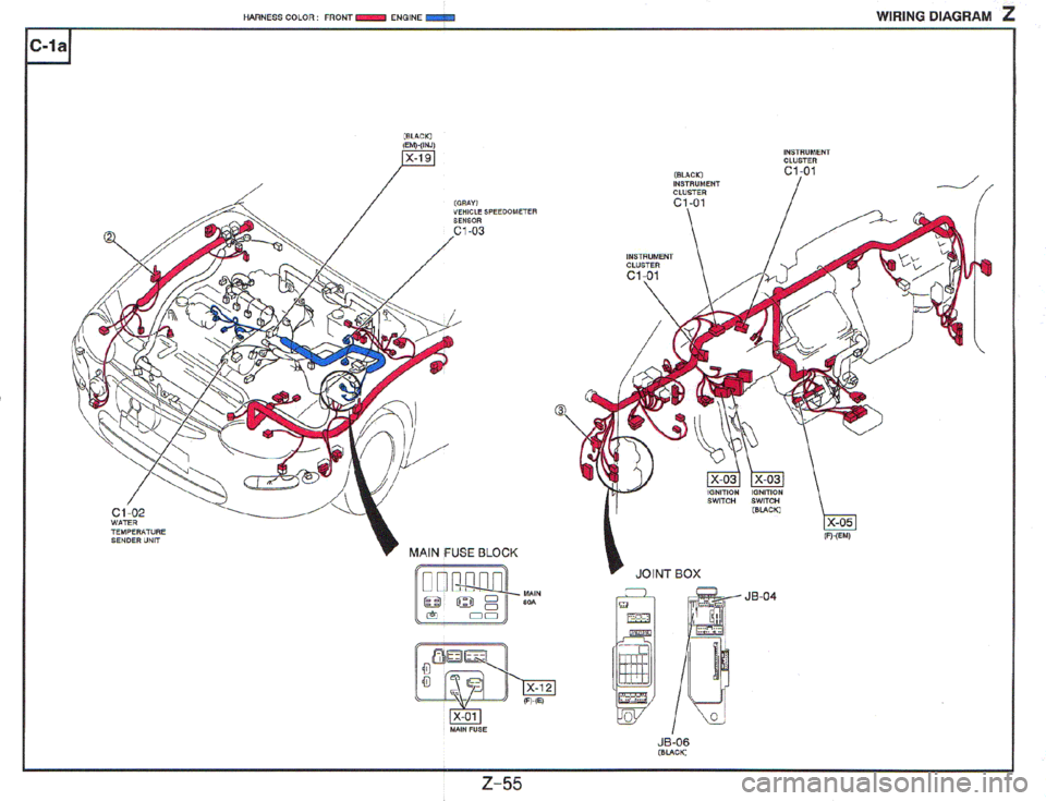 MAZDA MX-3 1995  Workshop Manual 