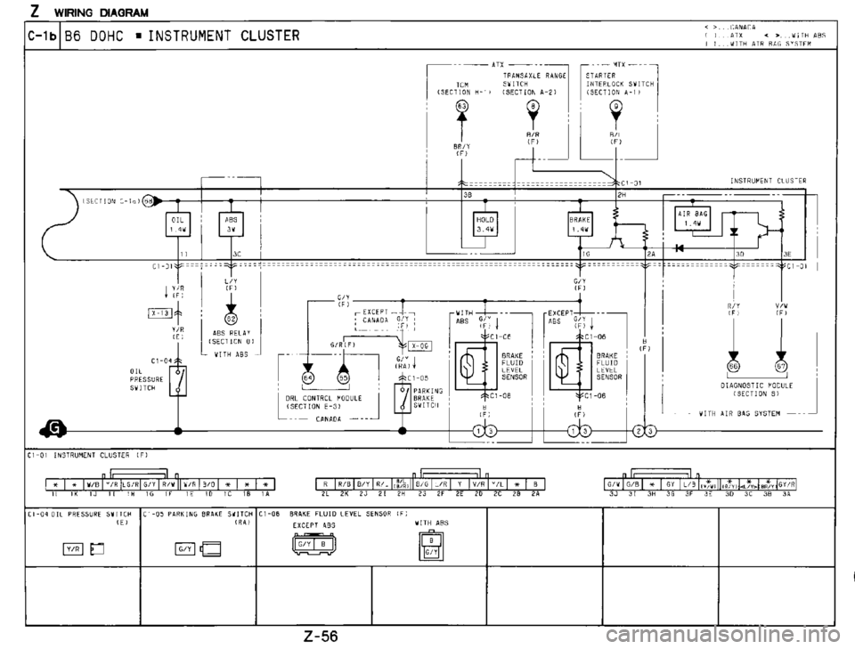 MAZDA MX-3 1995  Workshop Manual 