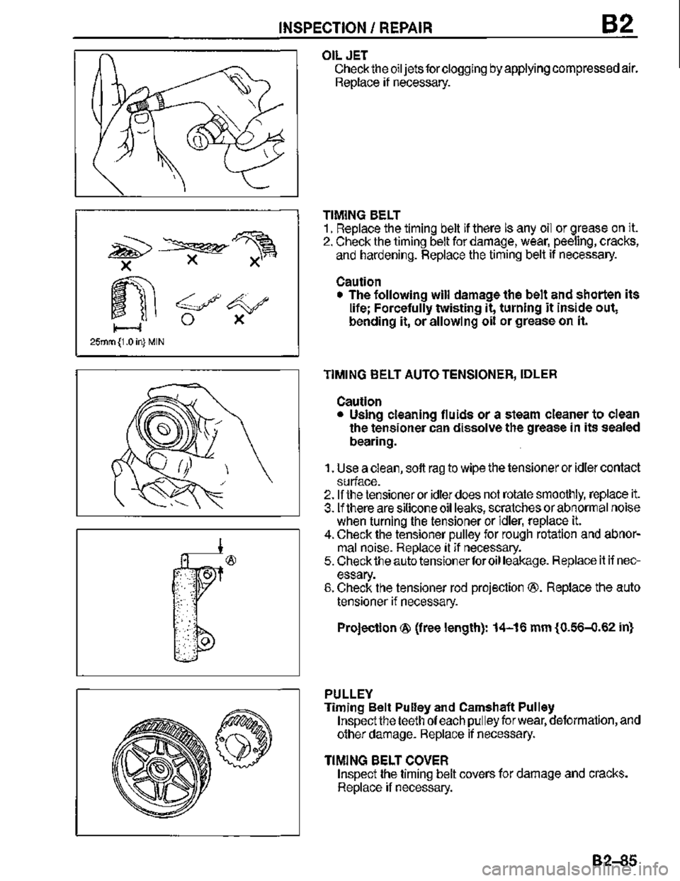 MAZDA MX-3 1995  Workshop Manual 