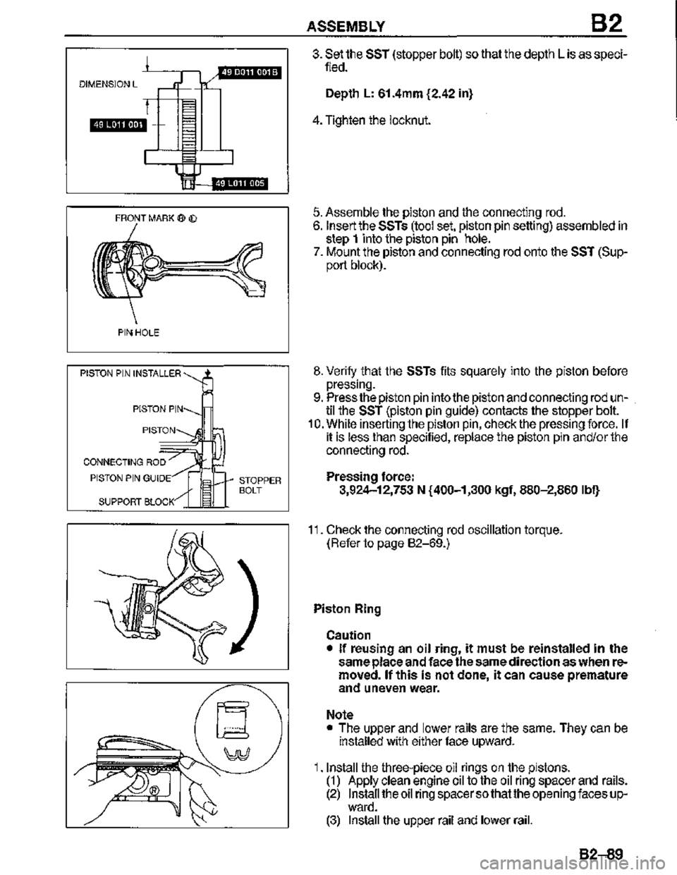 MAZDA MX-3 1995  Workshop Manual 
