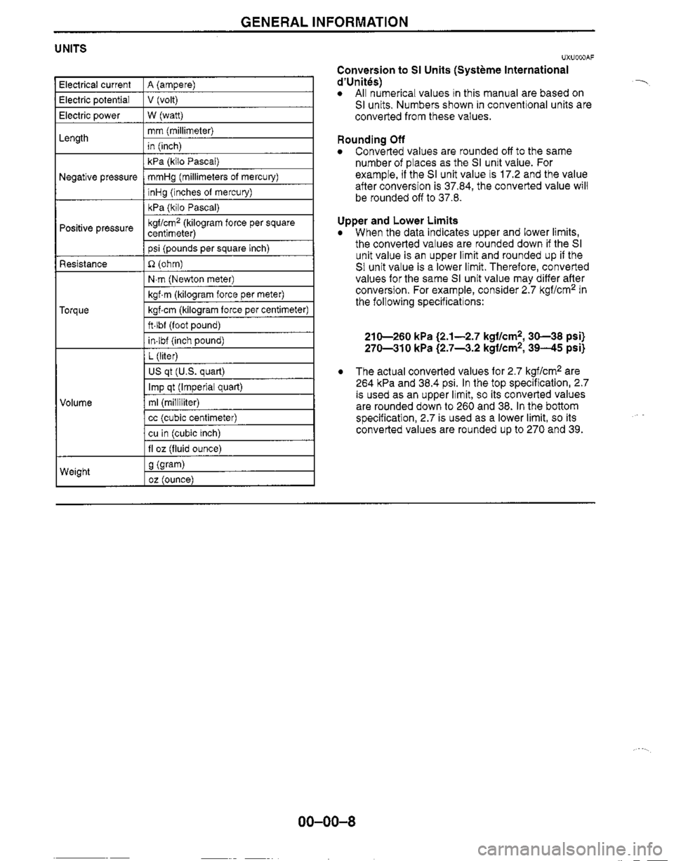 MAZDA MX-5 1999  Workshop Manual 
