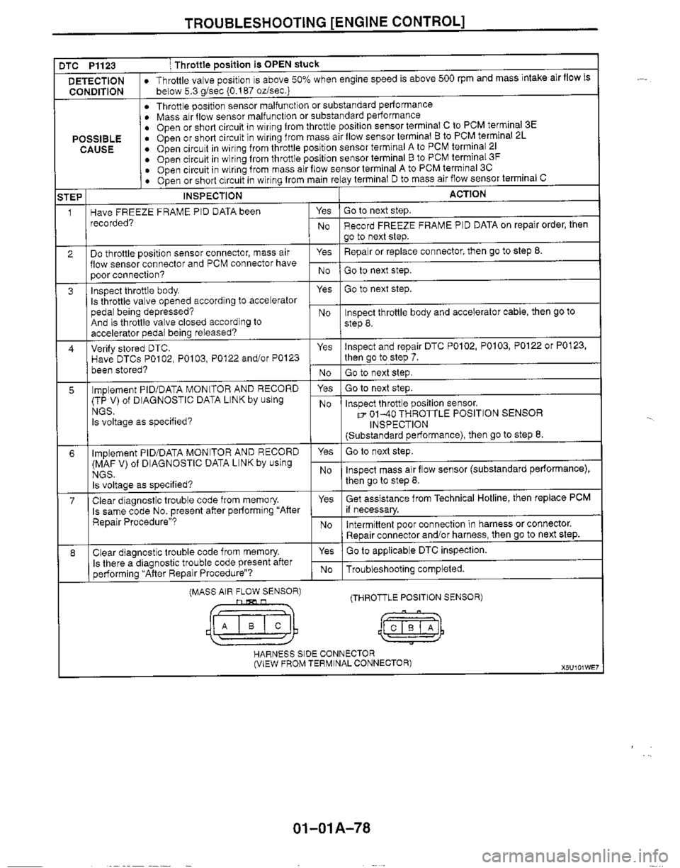 MAZDA MX-5 1999  Workshop Manual 