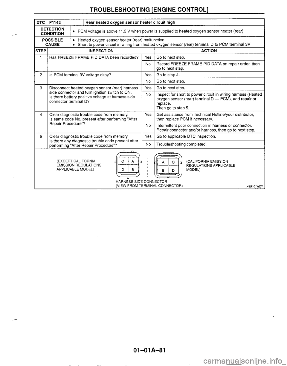 MAZDA MX-5 1999  Workshop Manual 