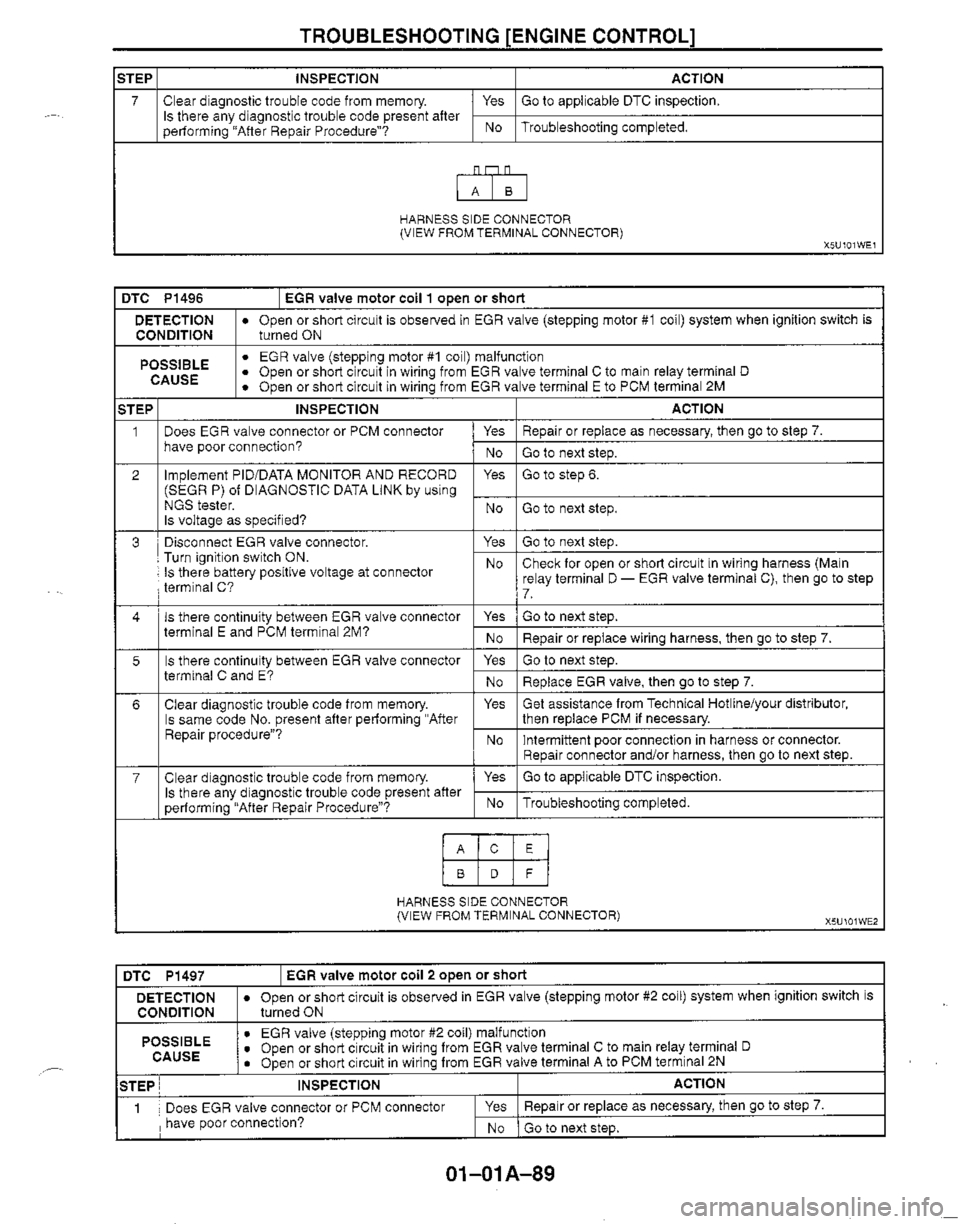 MAZDA MX-5 1999  Workshop Manual 