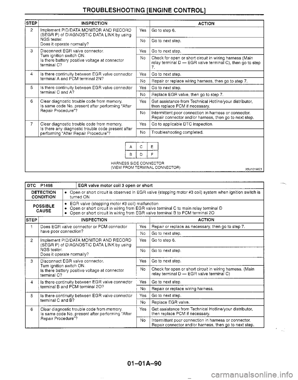 MAZDA MX-5 1999  Workshop Manual 