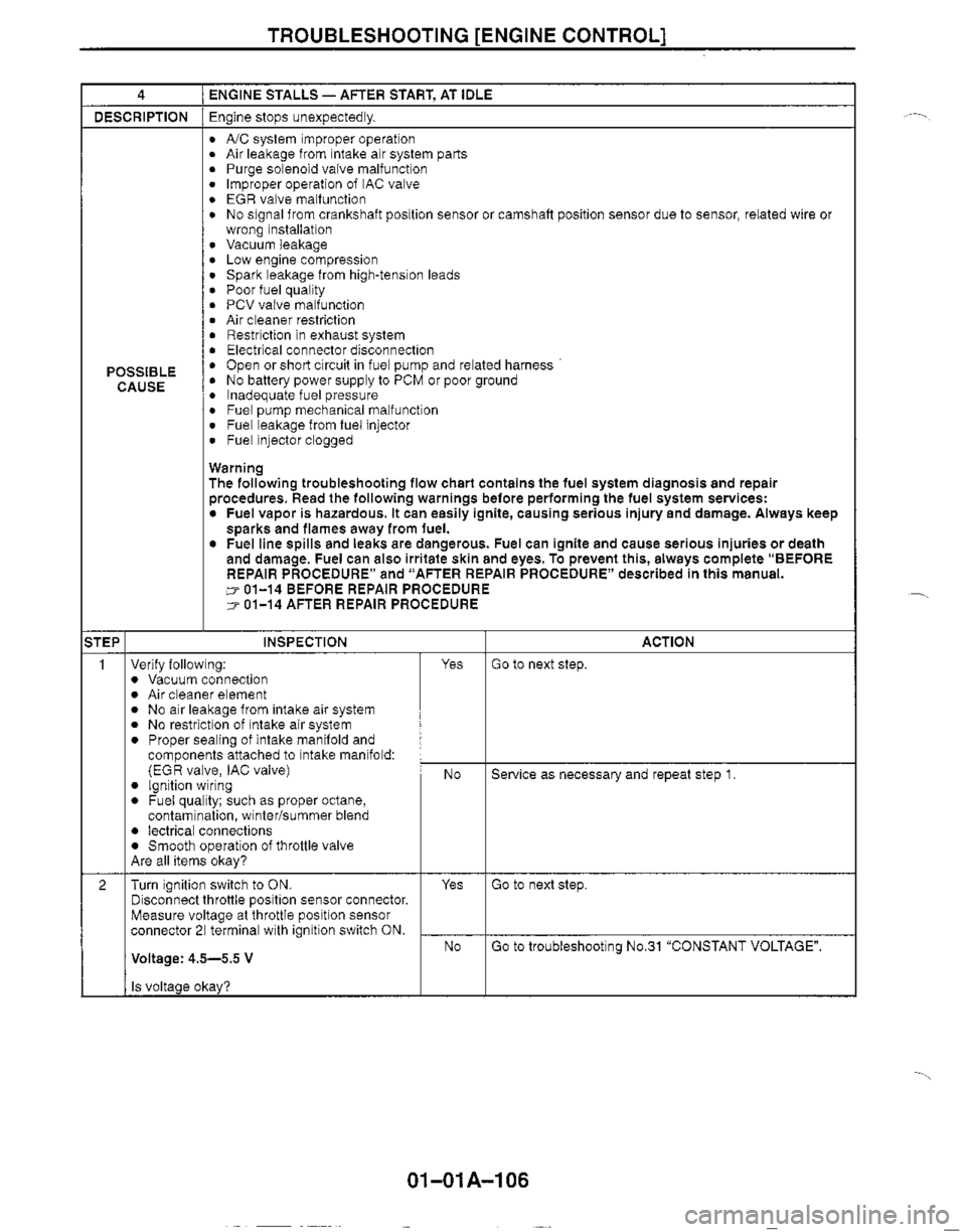 MAZDA MX-5 1999  Workshop Manual 