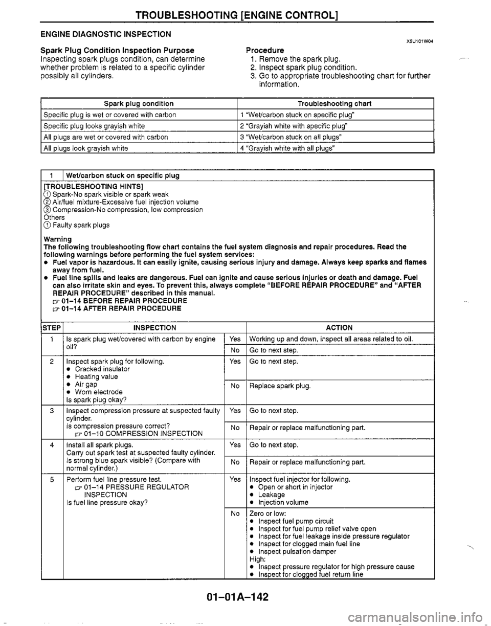 MAZDA MX-5 1999  Workshop Manual 