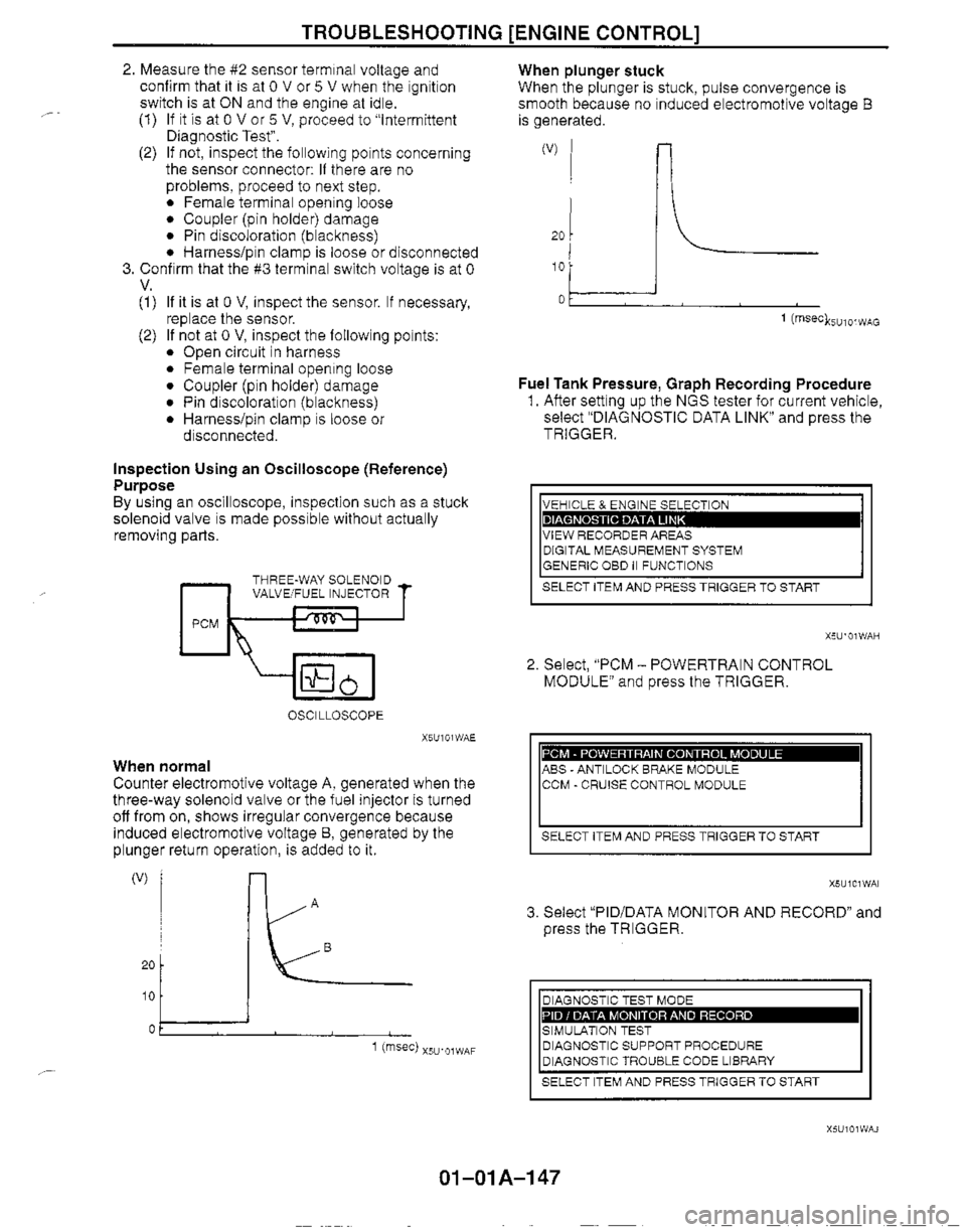 MAZDA MX-5 1999  Workshop Manual 