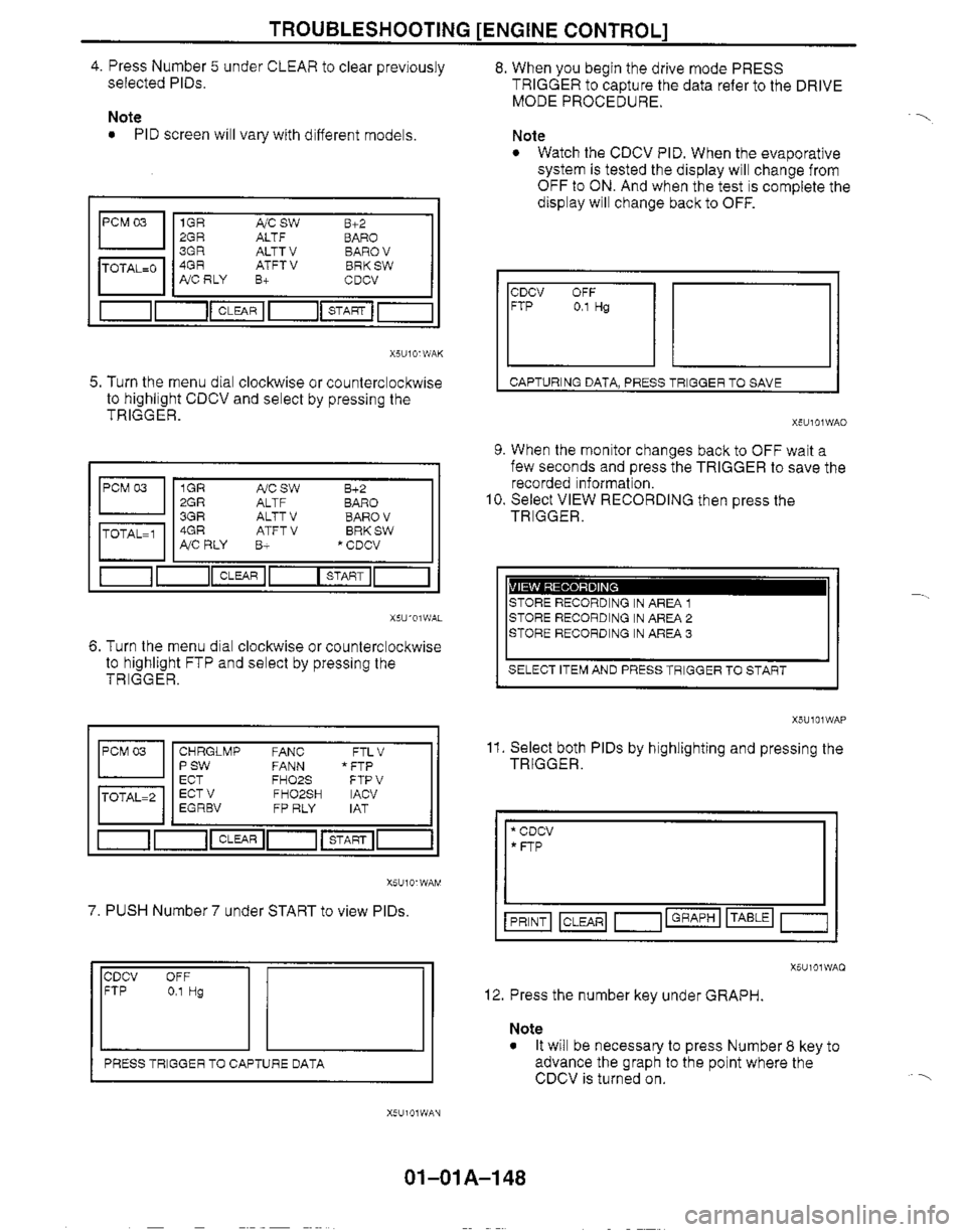 MAZDA MX-5 1999  Workshop Manual 