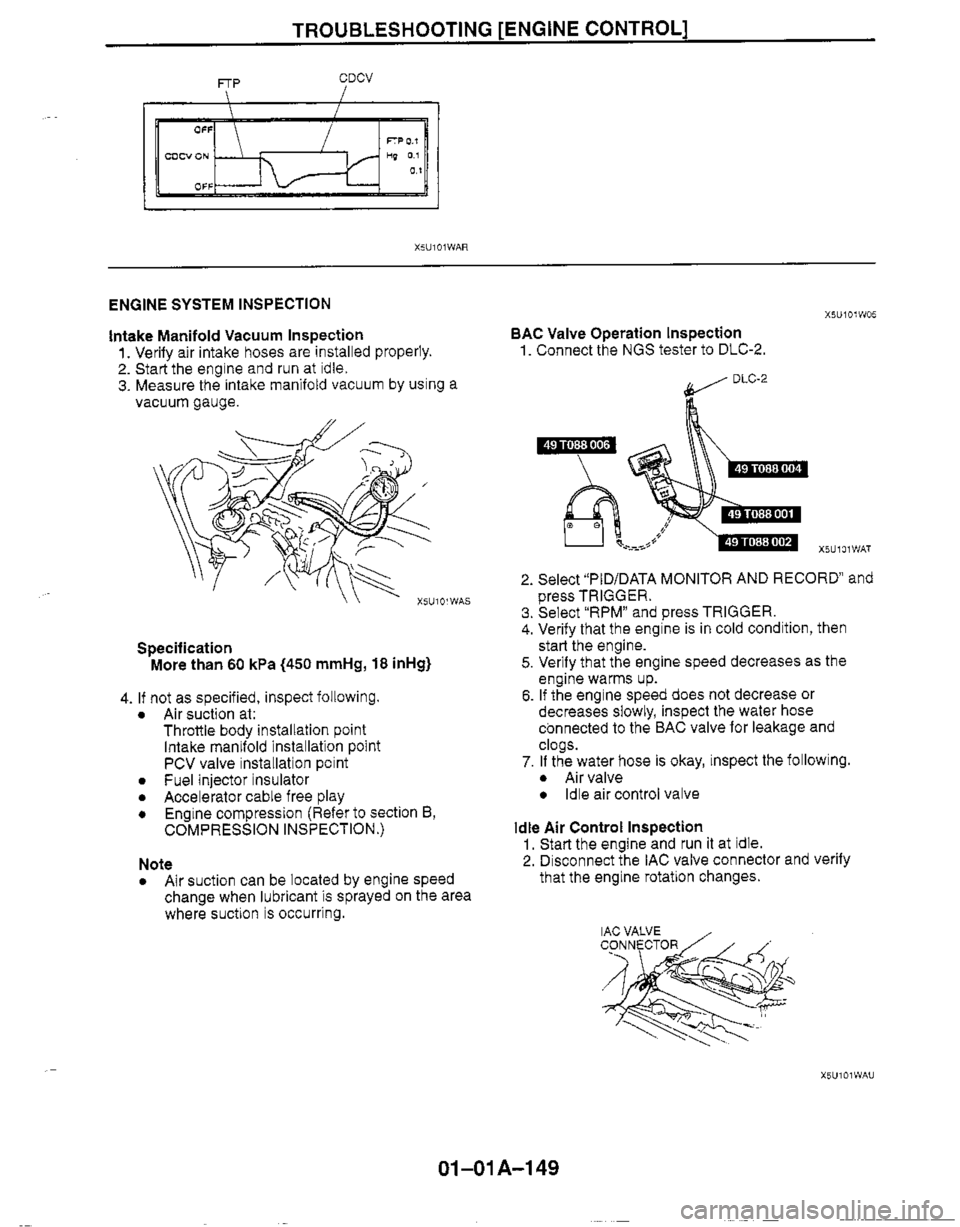 MAZDA MX-5 1999  Workshop Manual 