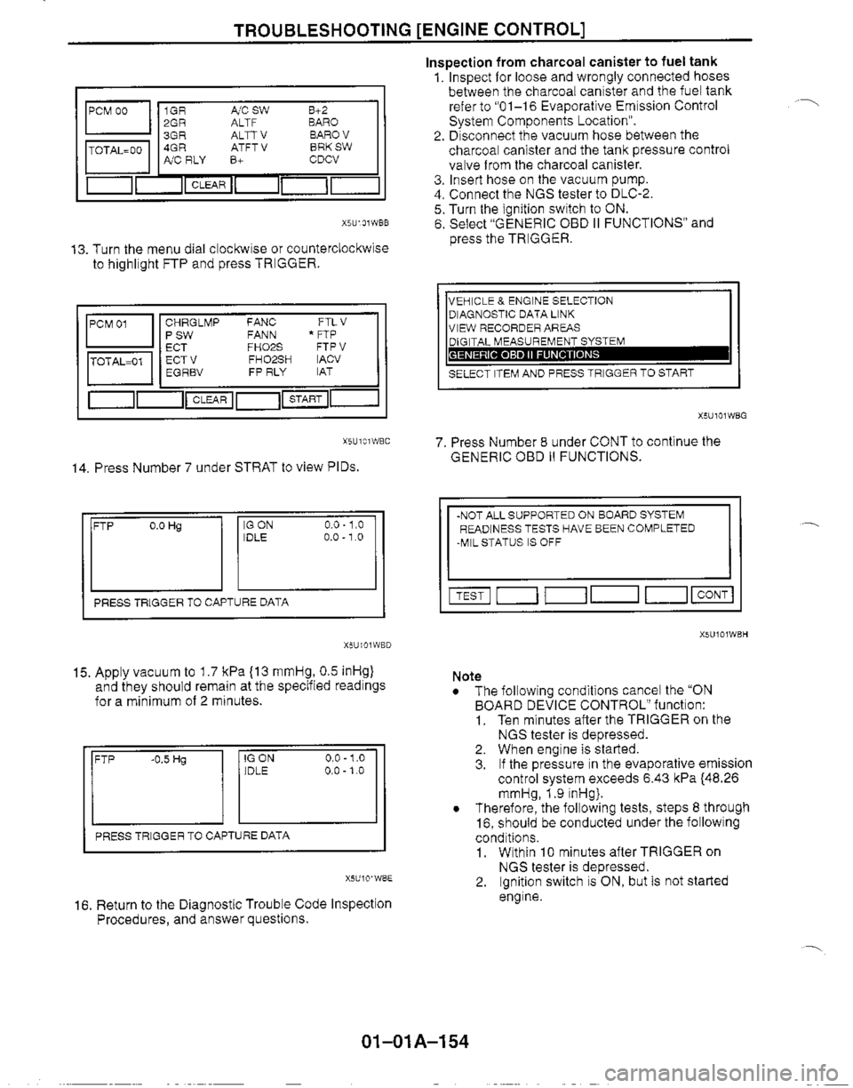 MAZDA MX-5 1999  Workshop Manual 