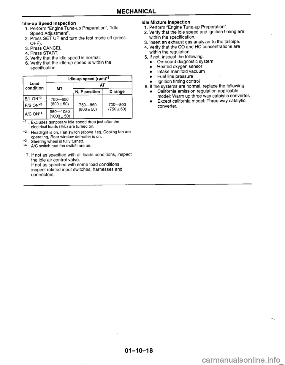 MAZDA MX-5 1999  Workshop Manual 