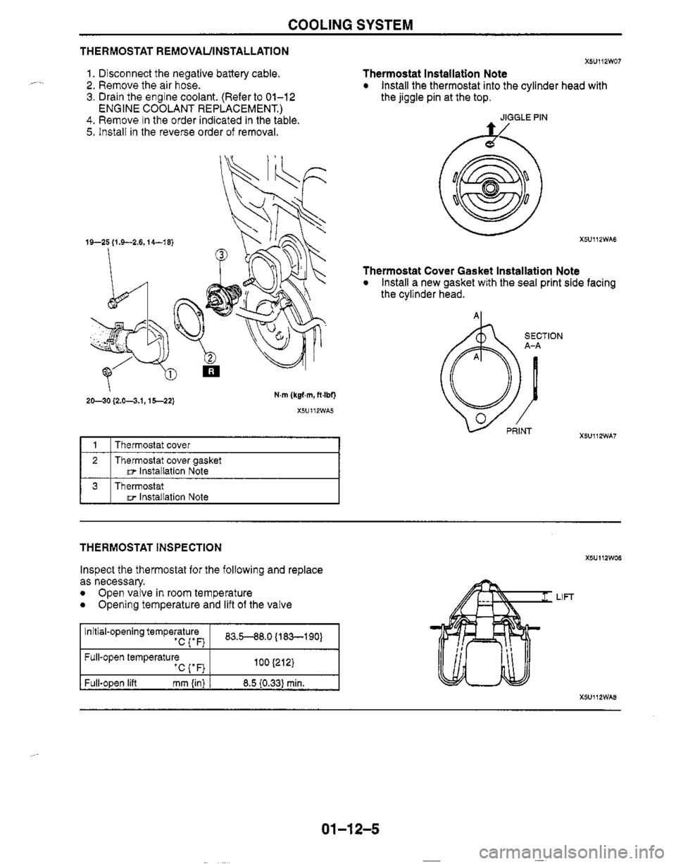MAZDA MX-5 1999  Workshop Manual 